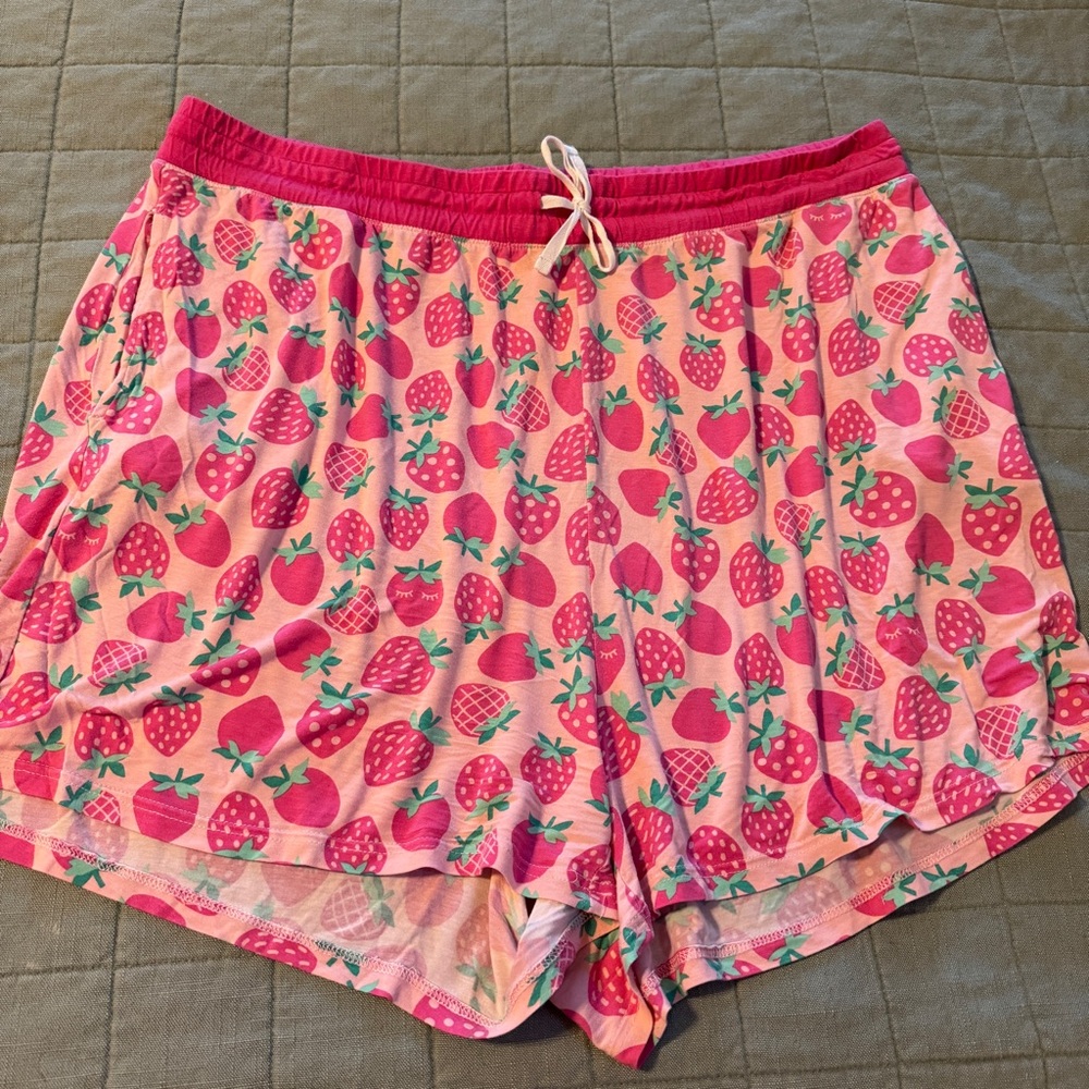 Little Sleepies Sweet Strawberry Shorts